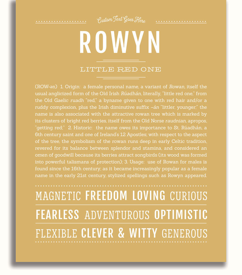 Frame Options | Matte Gold | White Frame, Matted
