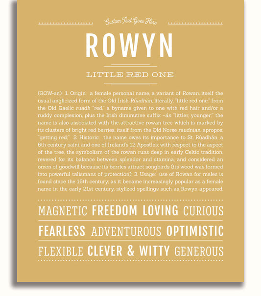 Frame Options | Matte Gold | White Frame, Matted