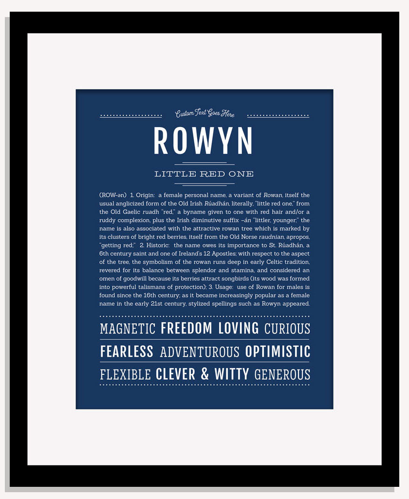 Rowyn | Name Art Print