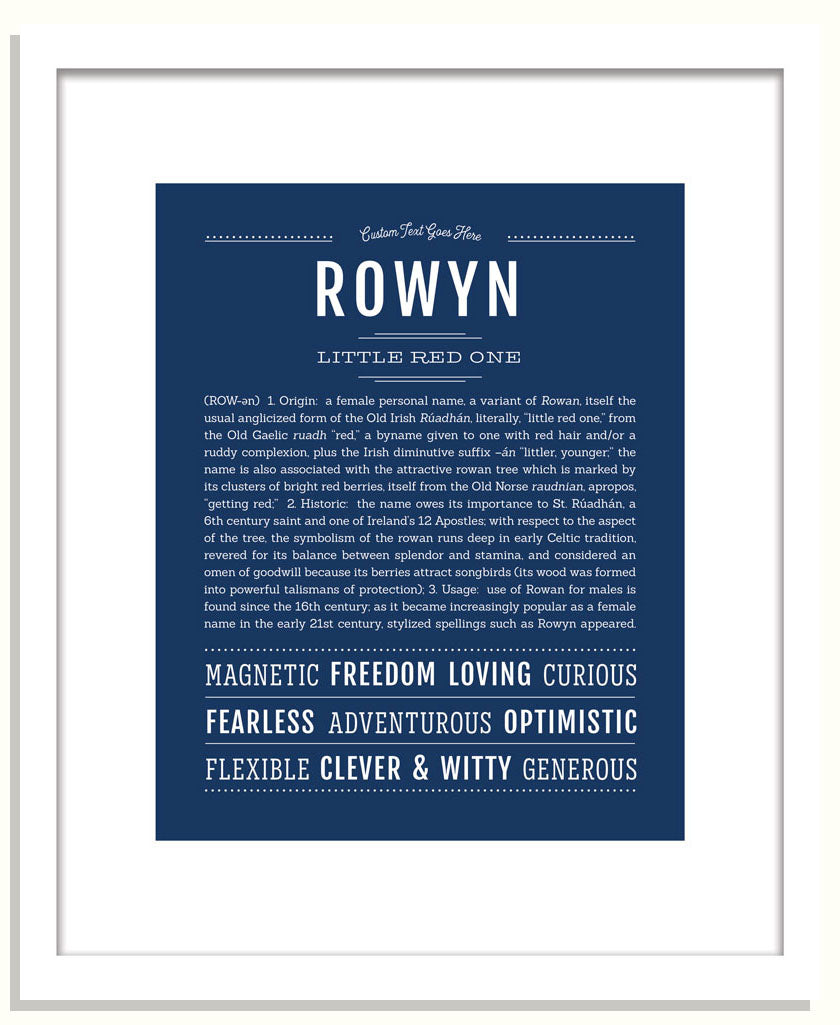 Rowyn | Name Art Print