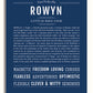 Frame Options | Midnight Blue | White Frame, Matted