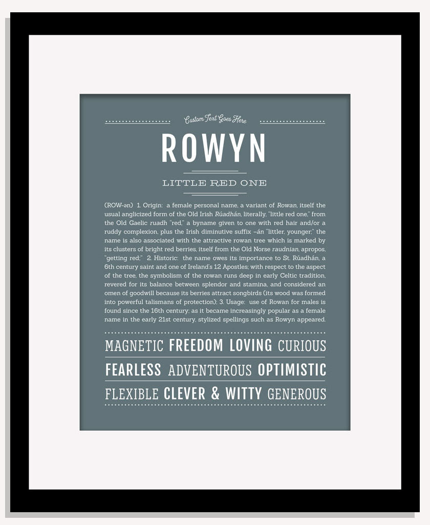 Rowyn | Name Art Print