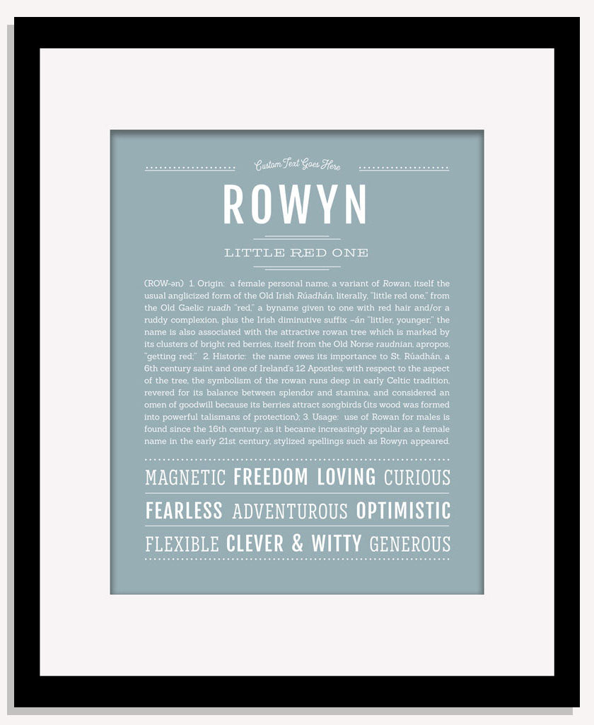 Rowyn | Name Art Print