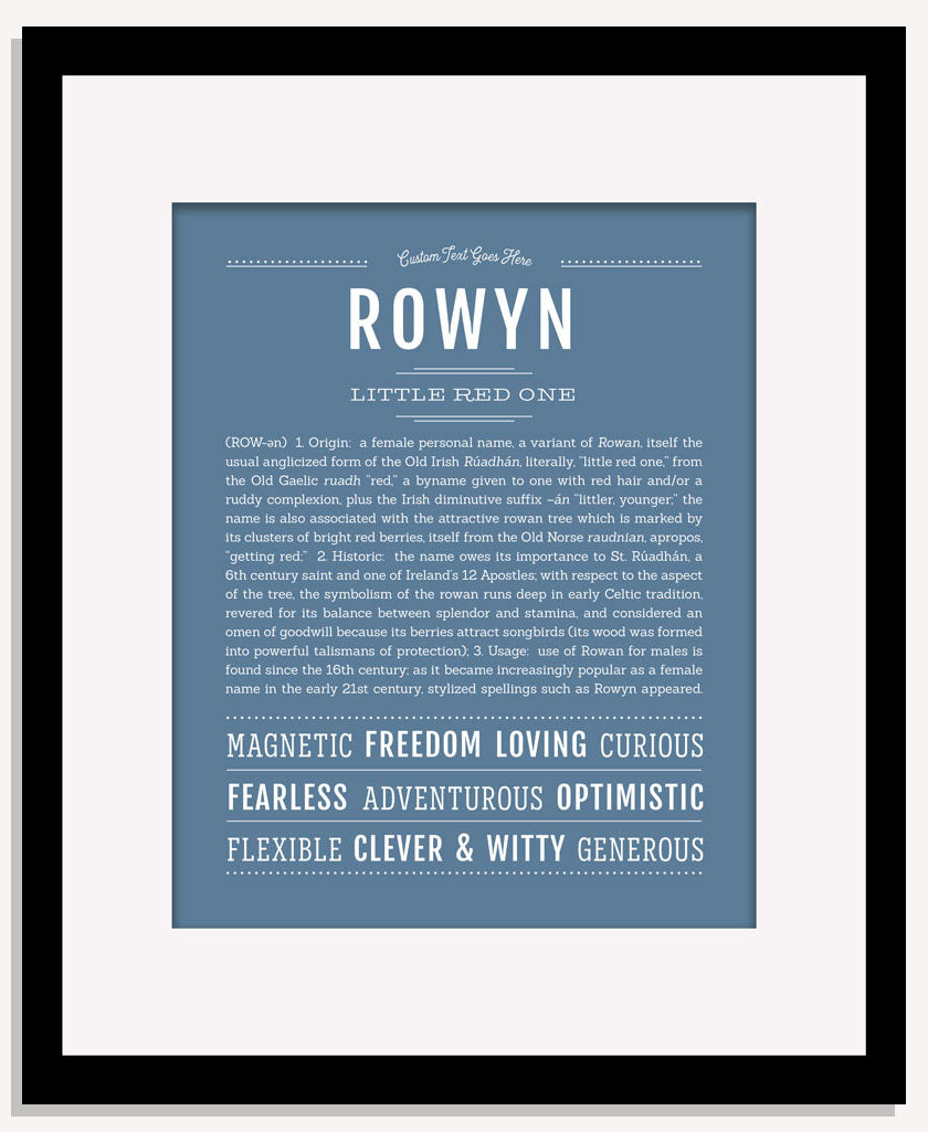 Rowyn | Name Art Print