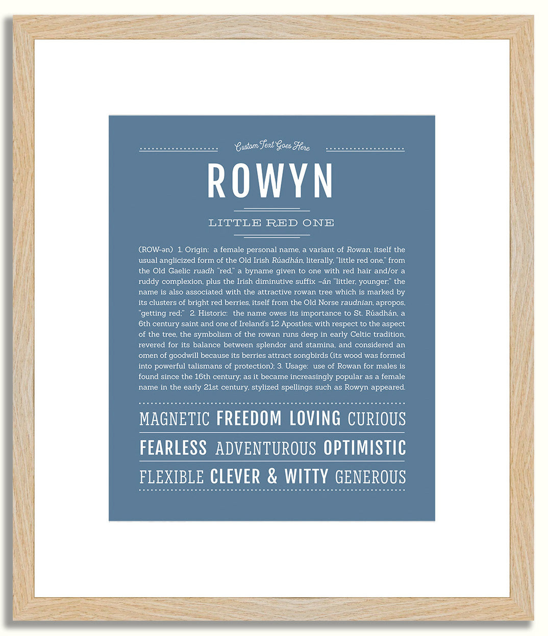 Rowyn | Name Art Print