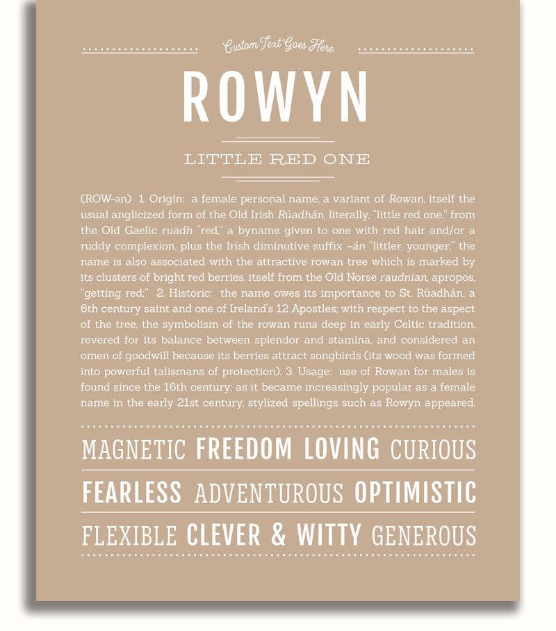 Frame Options | Tan | White Frame, Matted