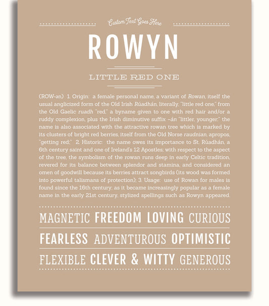 Frame Options | Tan | White Frame, Matted