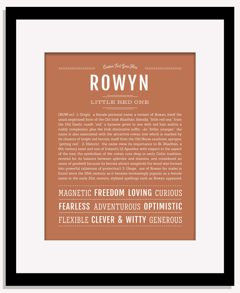 Rowyn | Name Art Print