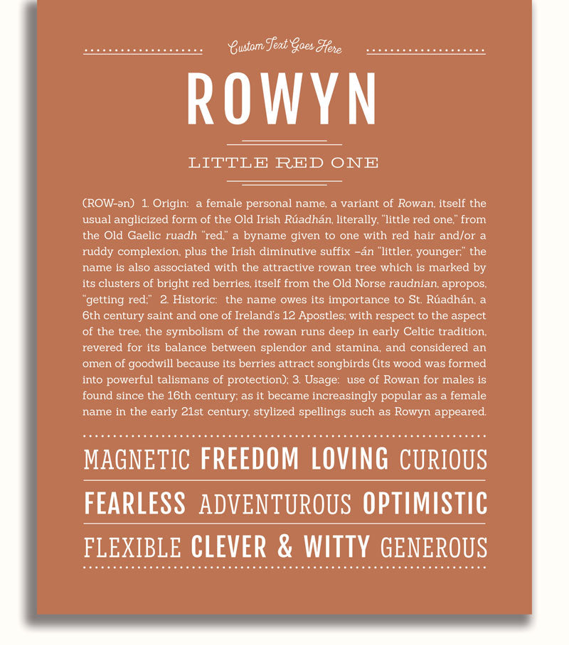 Frame Options | Terra Cotta | White Frame, Matted