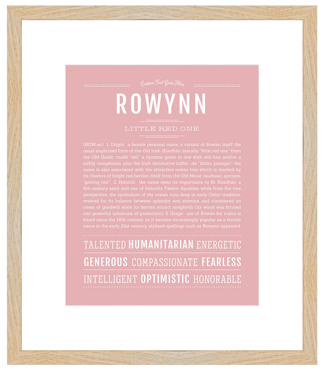 Rowynn | Name Art Print