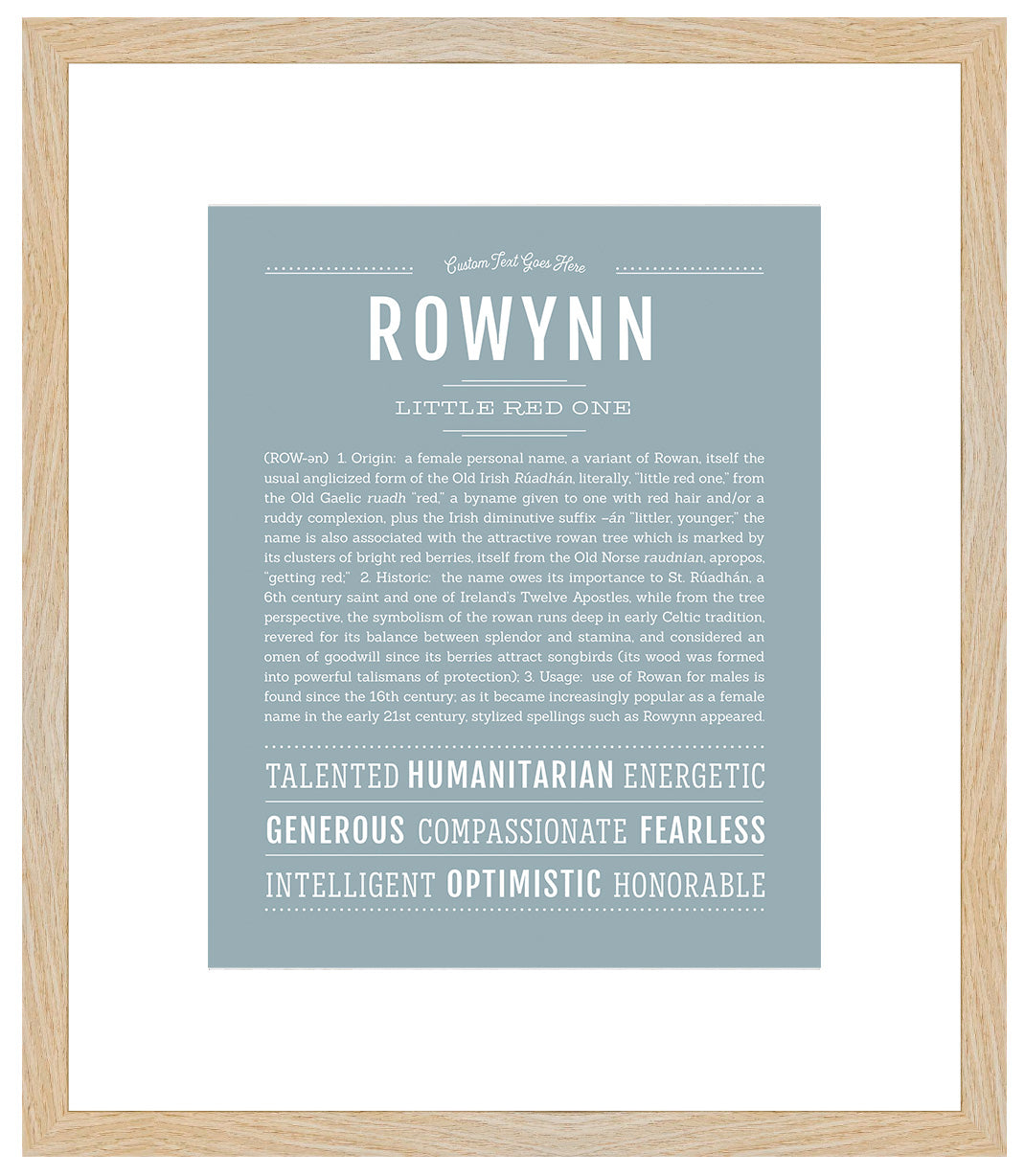 Rowynn | Name Art Print