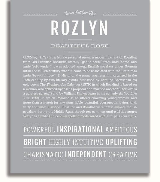 Frame Options | Light Gray | No Frame