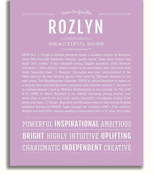 Frame Options | Lilac | No Frame