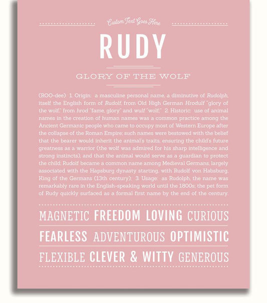 Frame Options | Dusty Rose | No Frame
