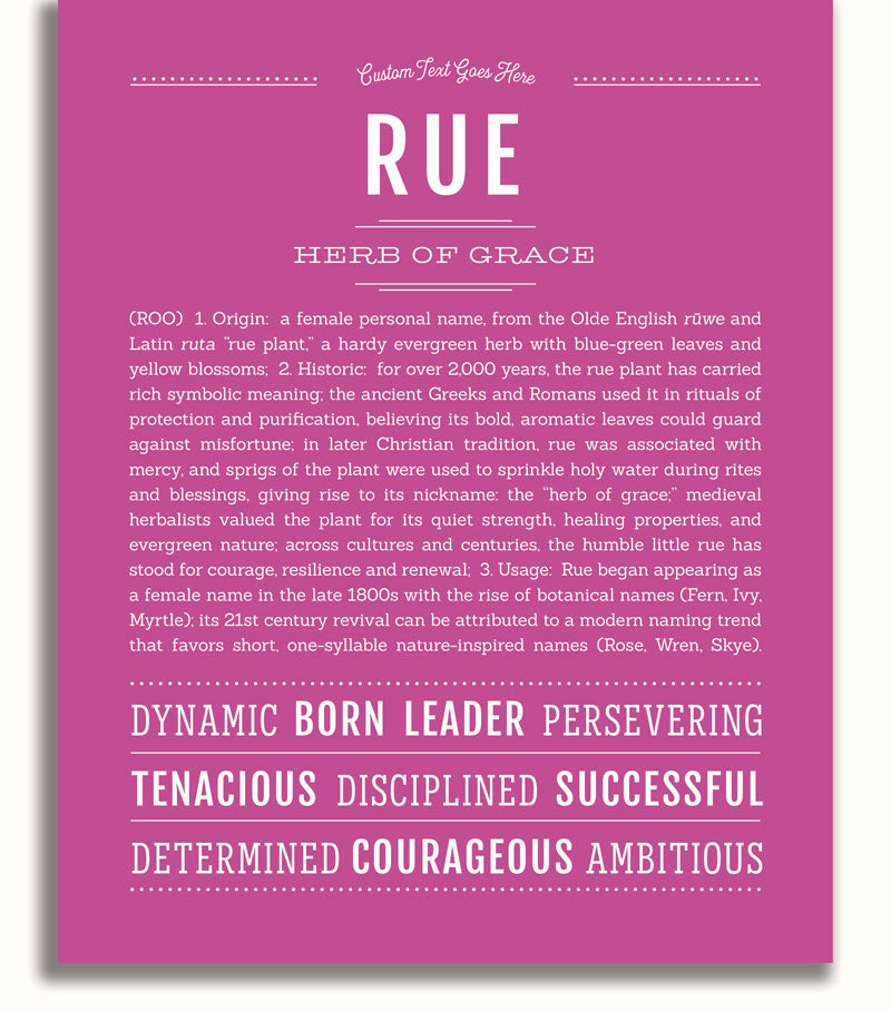 Frame Options | Dark Pink | White Frame, Matted
