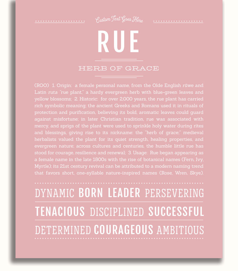 Frame Options | Dusty Rose | White Frame, Matted