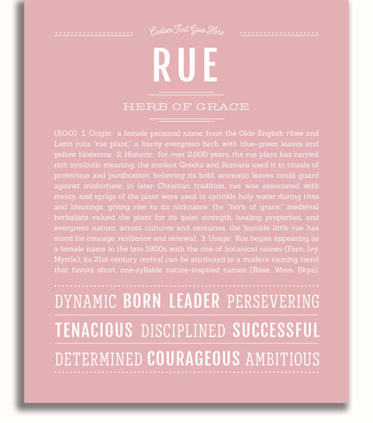 Frame Options | Dusty Rose | White Frame, Matted