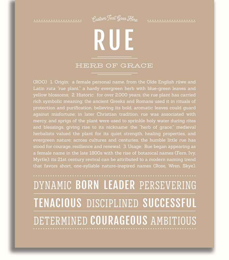 Frame Options | Tan | White Frame, Matted