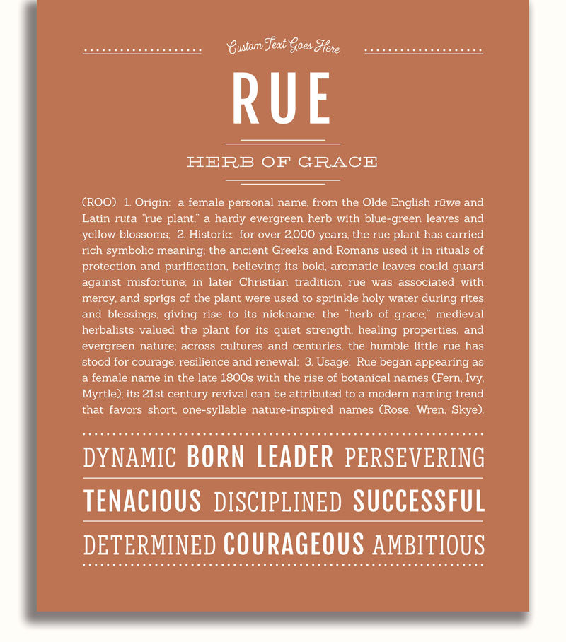 Frame Options | Terra Cotta | White Frame, Matted