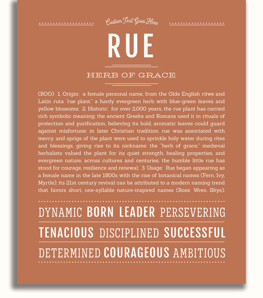 Frame Options | Terra Cotta | White Frame, Matted