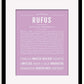 Frame Options | Lilac | Black Frame, Matted