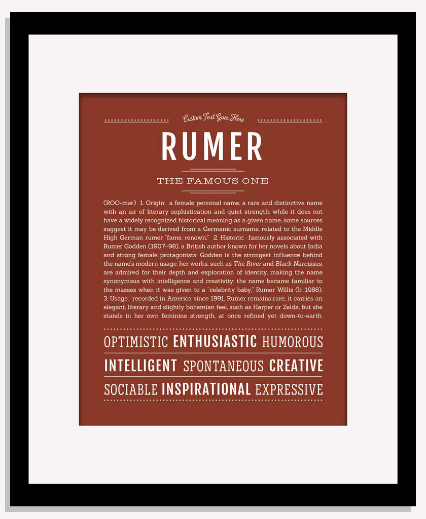Rumer | Name Art Print