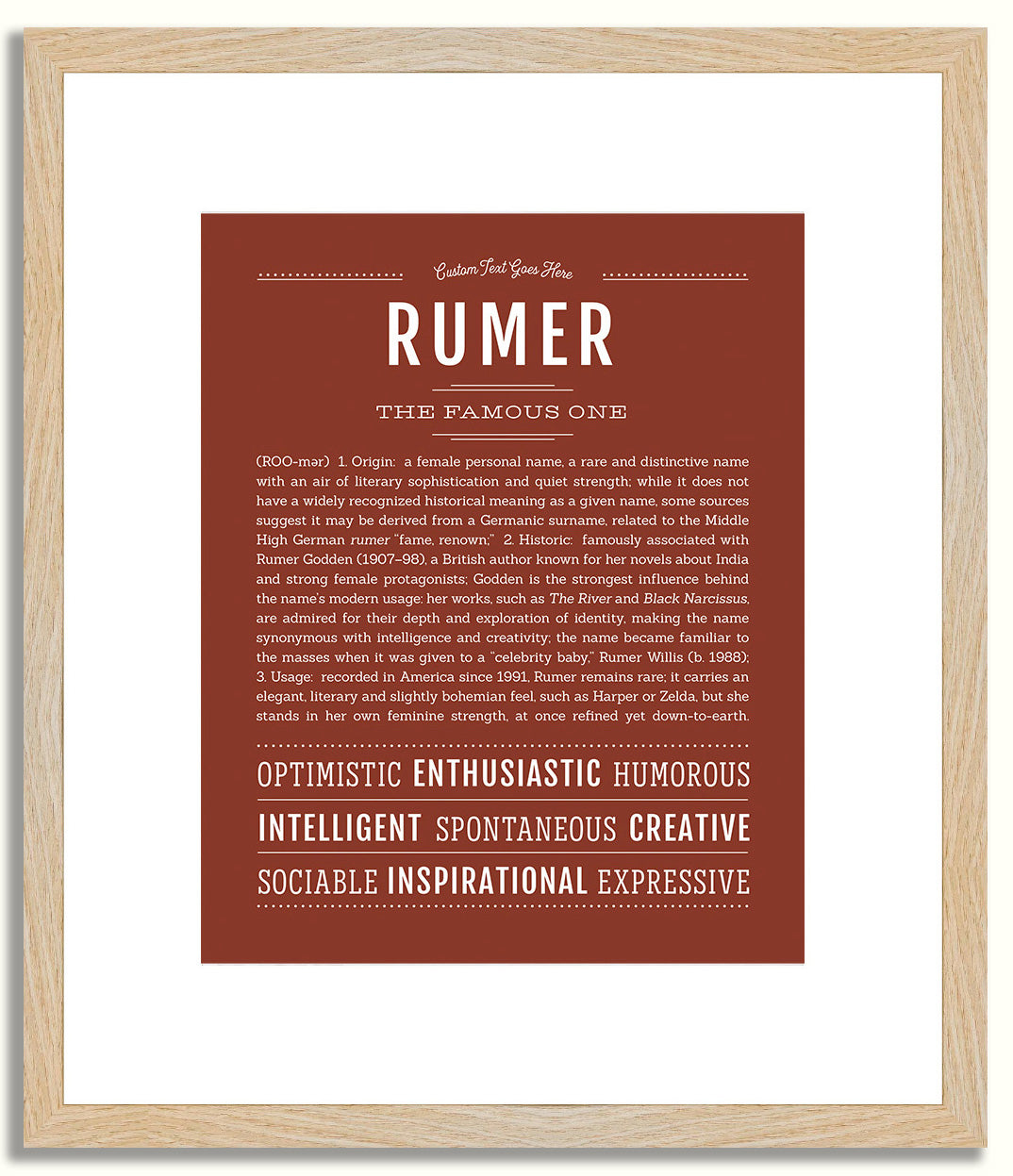Rumer | Name Art Print