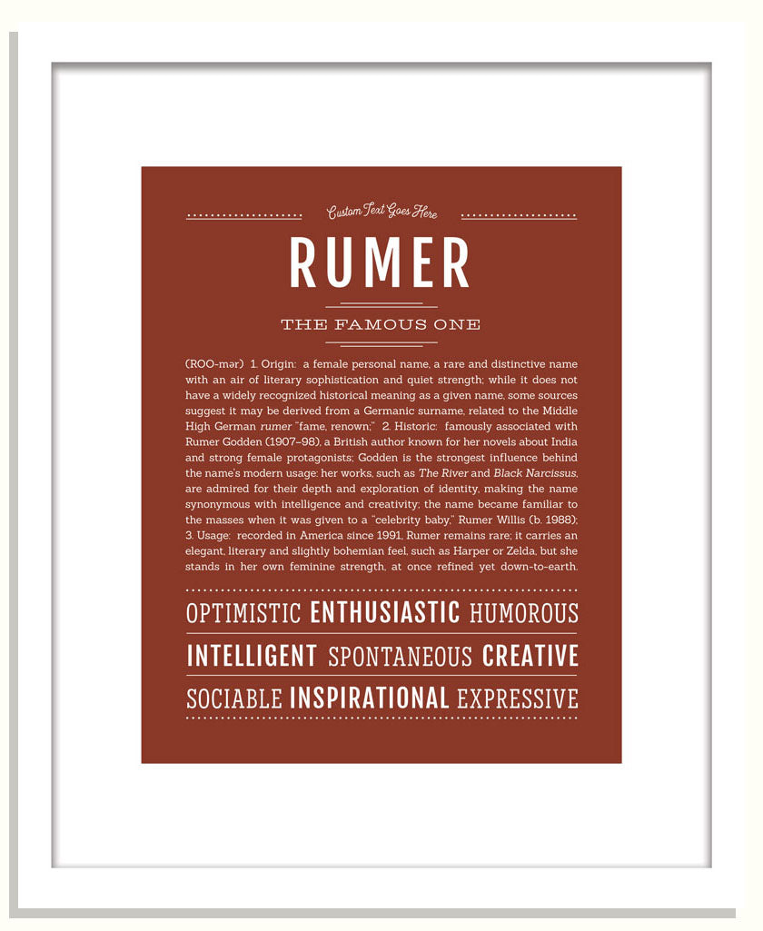 Rumer | Name Art Print
