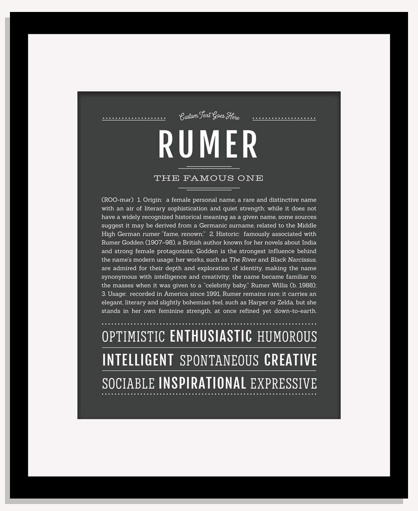 Rumer | Name Art Print