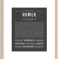 Rumer | Name Art Print