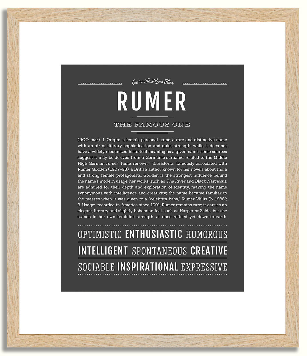 Rumer | Name Art Print