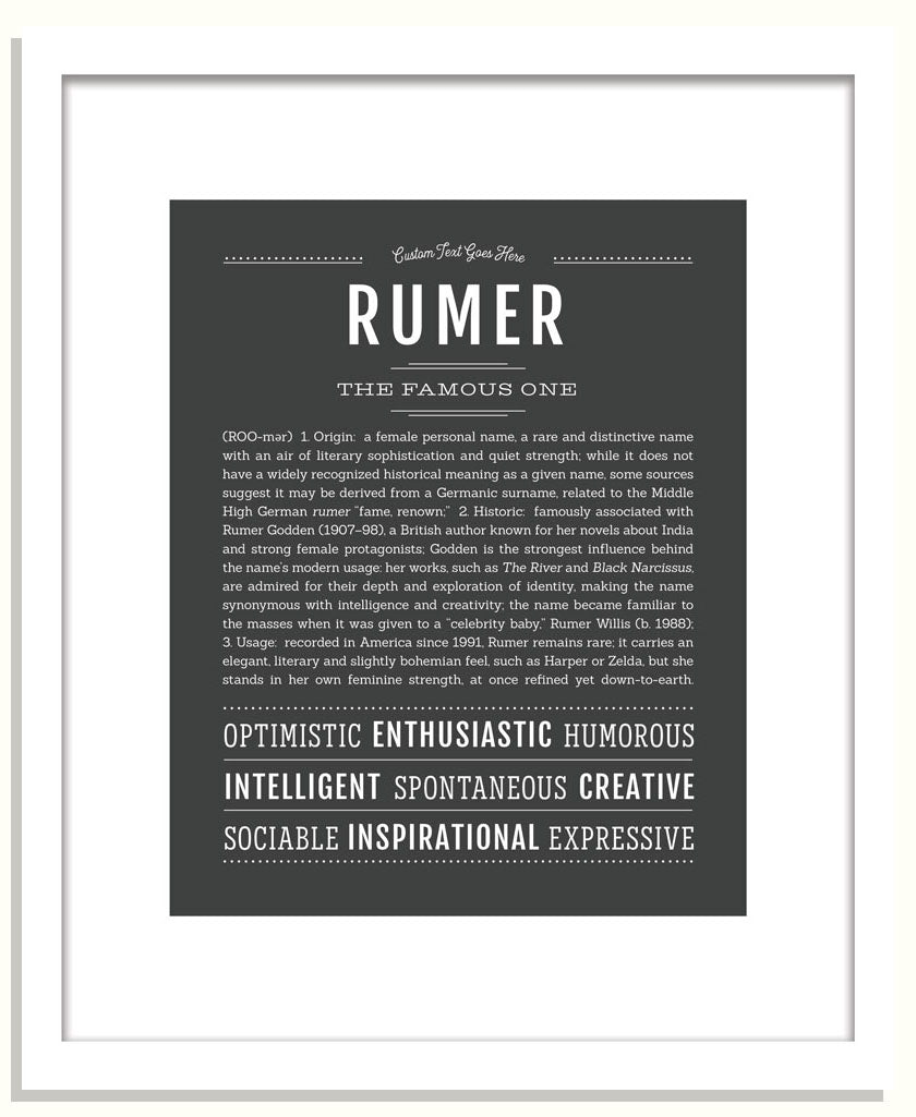 Rumer | Name Art Print