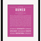 Rumer | Name Art Print