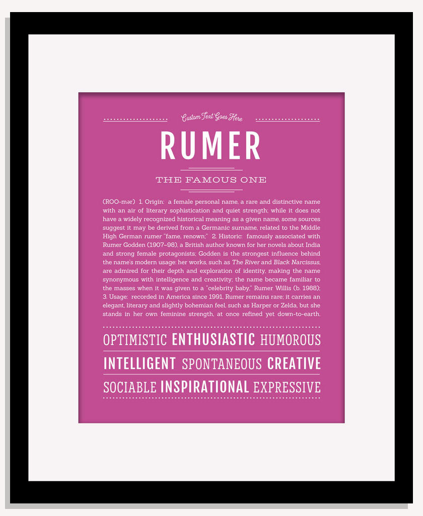 Rumer | Name Art Print