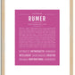Rumer | Name Art Print