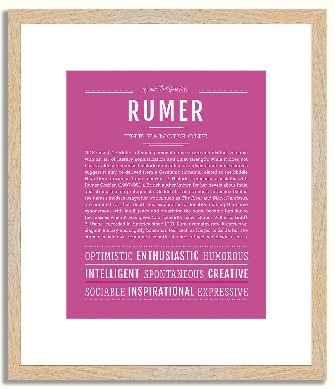 Rumer | Name Art Print
