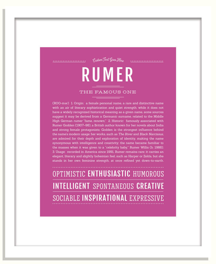 Rumer | Name Art Print