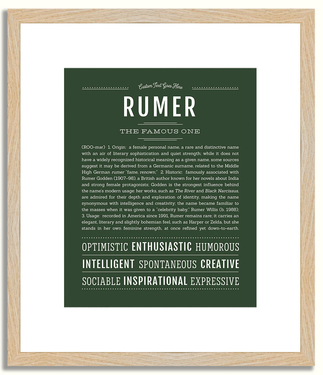 Rumer | Name Art Print