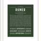 Rumer | Name Art Print