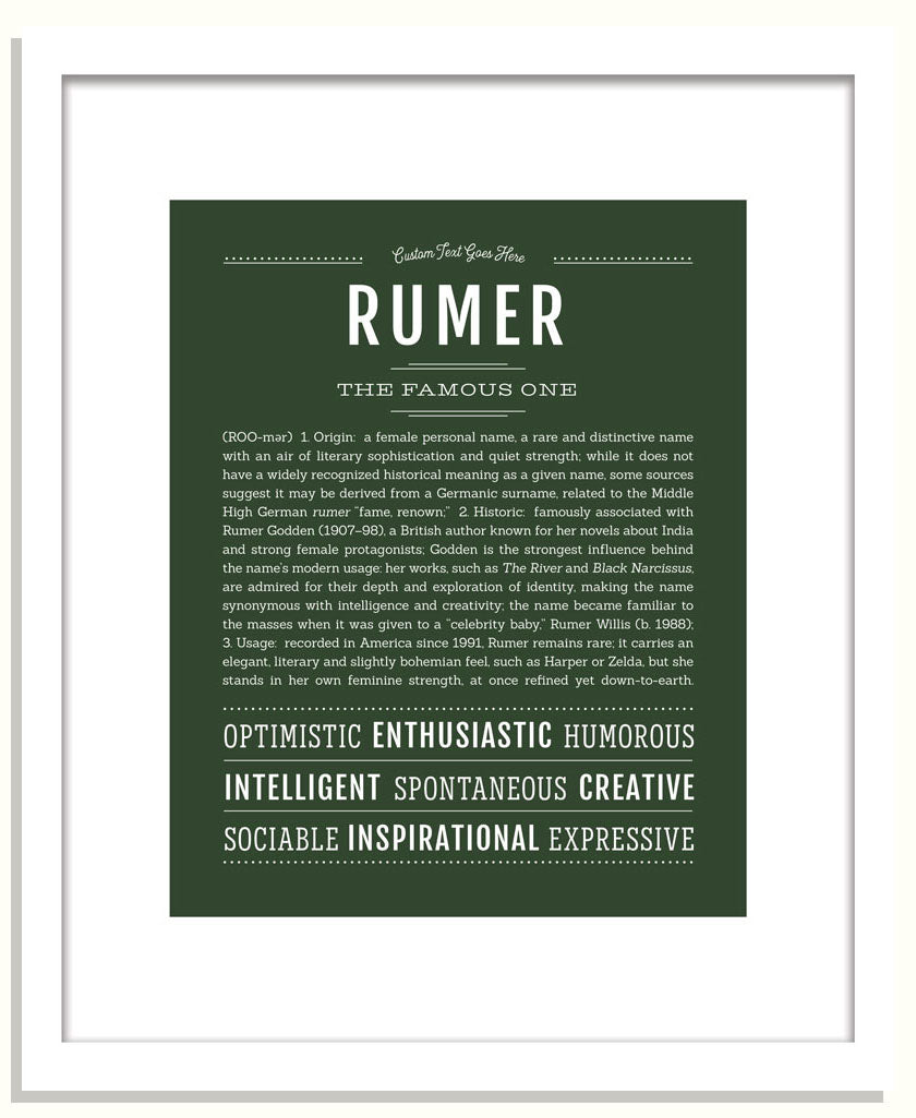 Rumer | Name Art Print