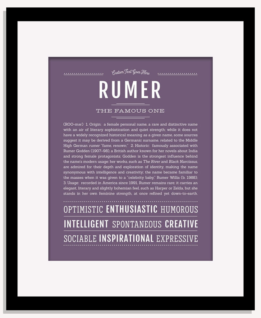 Rumer | Name Art Print