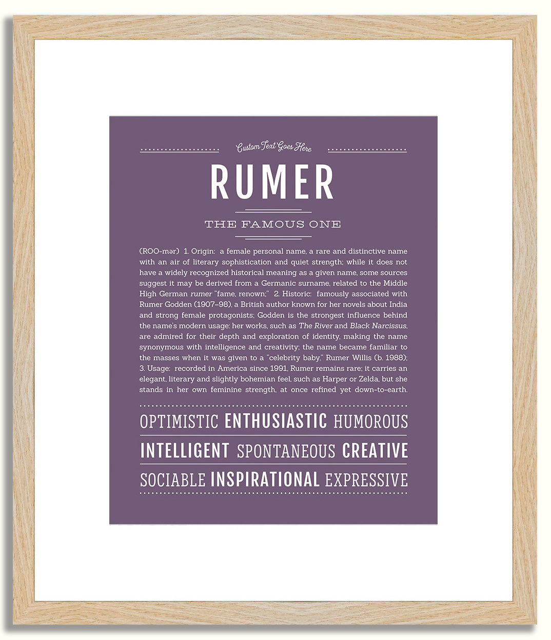 Rumer | Name Art Print