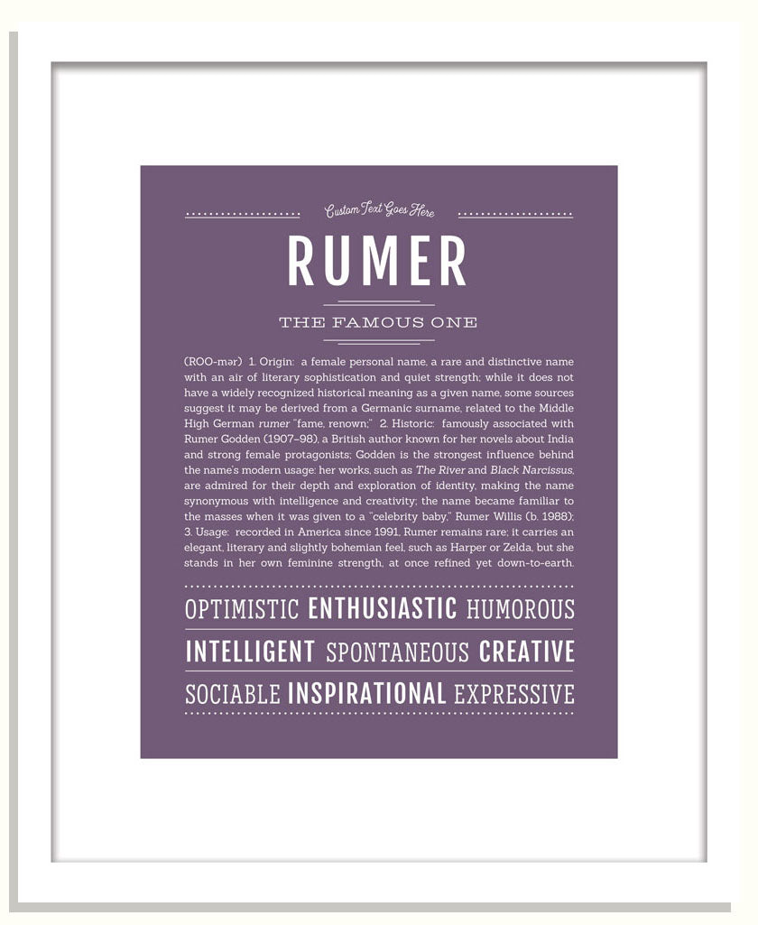 Rumer | Name Art Print
