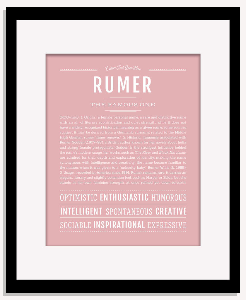 Rumer | Name Art Print