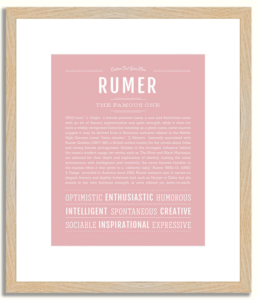 Rumer | Name Art Print