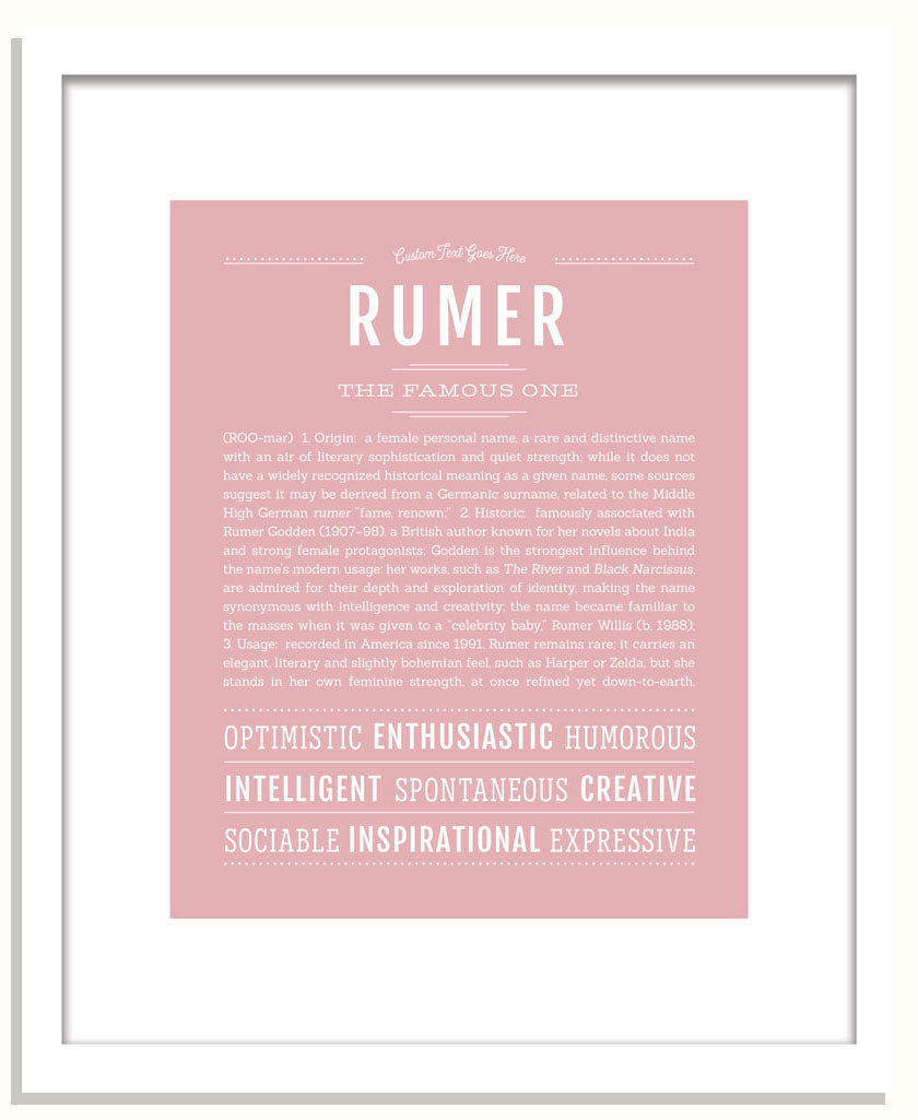 Rumer | Name Art Print