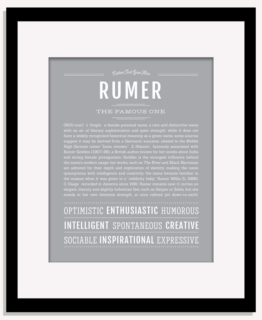 Rumer | Name Art Print