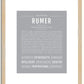Rumer | Name Art Print