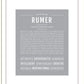 Rumer | Name Art Print