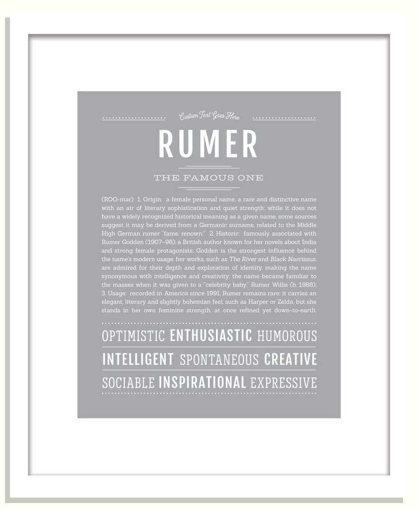 Rumer | Name Art Print